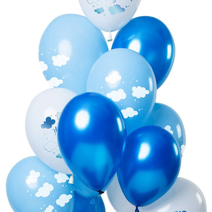 Geburtsballons It's a Boy 30cm 12 Stk.