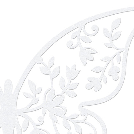 Tischdekoration Schmetterling Papier 6,5cm 10Stk.
