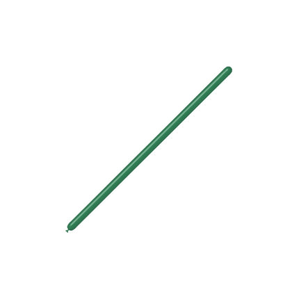 Dunkelgrüne Modellierballons 2,5cm 150cm 100Stk