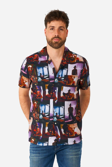 A Nightmare On Elmstreet Shirt Kurzarm Männer <tc>OppoSuits</tc>