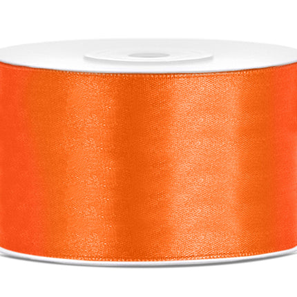 Satinband Orange 38mm 25m