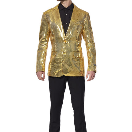 Gold Anzug Pailletten