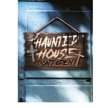Halloween Hängedekoration Spukhaus 35cm