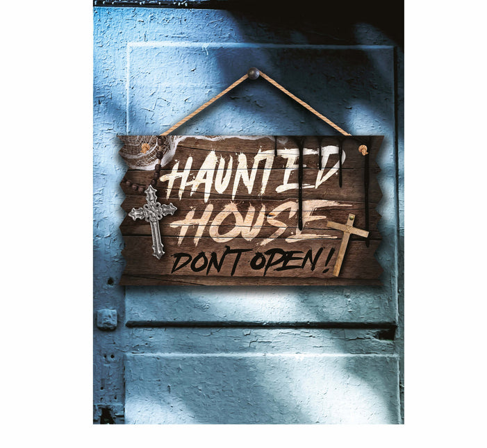 Halloween Hängedekoration Spukhaus 35cm