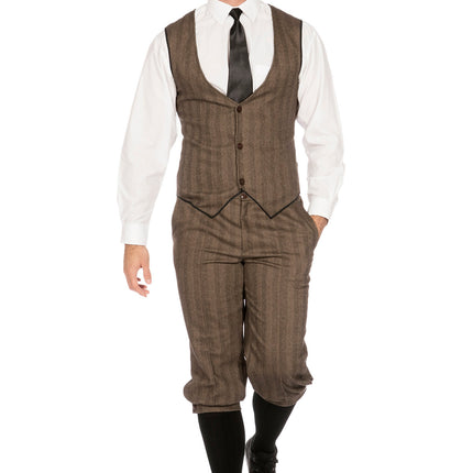 1920er Jahre Kostüm Braun