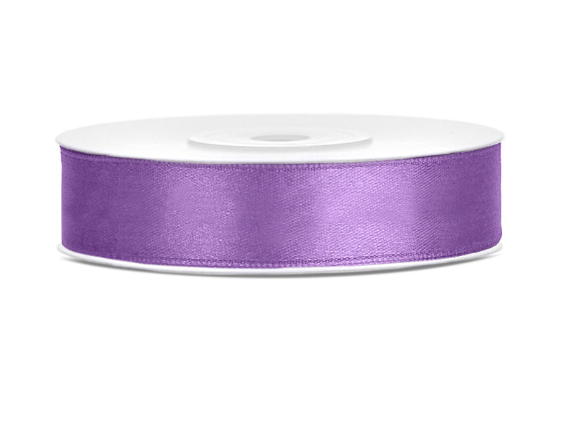 Satinband Flieder 12mm 25m