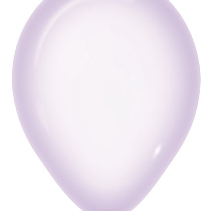 Ballons Crystal Pastell Flieder 350 30cm 50Stk