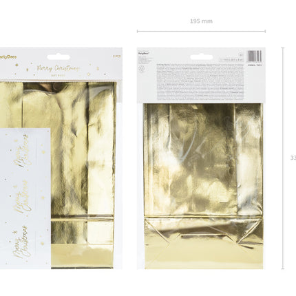 Sharing Bags Gold 28cm 3tlg.