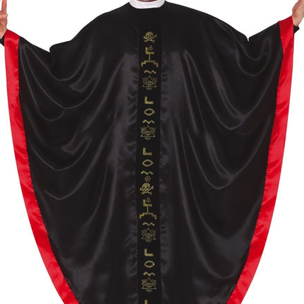 Satan Halloween Kostüm Männer Schwarz