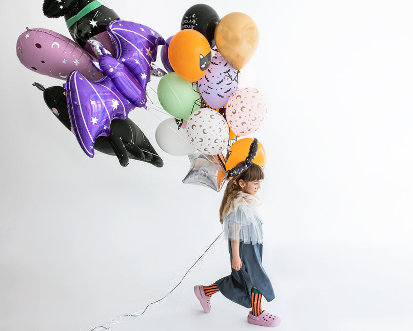 Bunte Halloween Ballons 30cm 50Stück