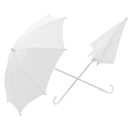 Weißer Regenschirm 60cm
