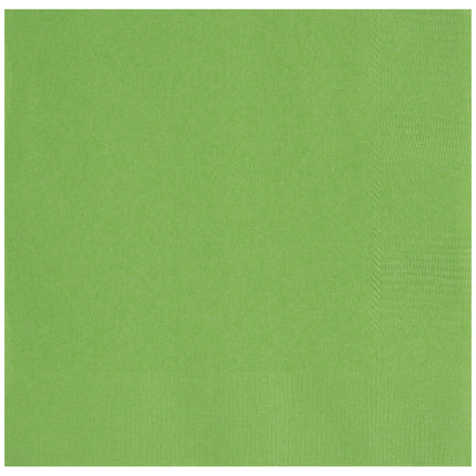 Limettengrüne Servietten 33cm 50Stück