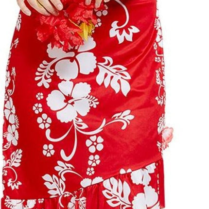 Hawaii Kleid Rot M