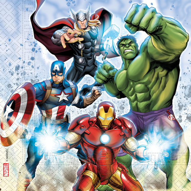 Servietten Avengers Infinity Stones 33cm 20Stück