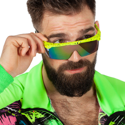 Gelbe Brille 80er Jahre
