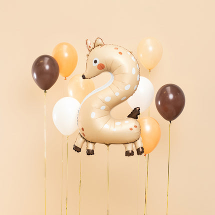 Heliumballon 2 Jahre Hirsch leer 88cm