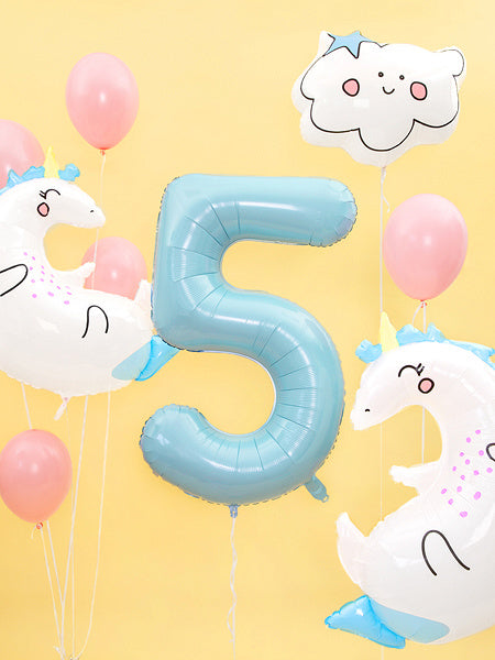 Helium Ballon Einhorn Leer 75cm