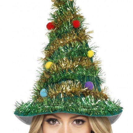 Weihnachtsmannmütze Weihnachtsbaum Stern