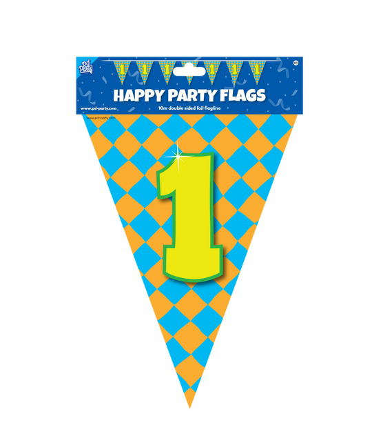 Flagline 1 Jahr Farbig 10m