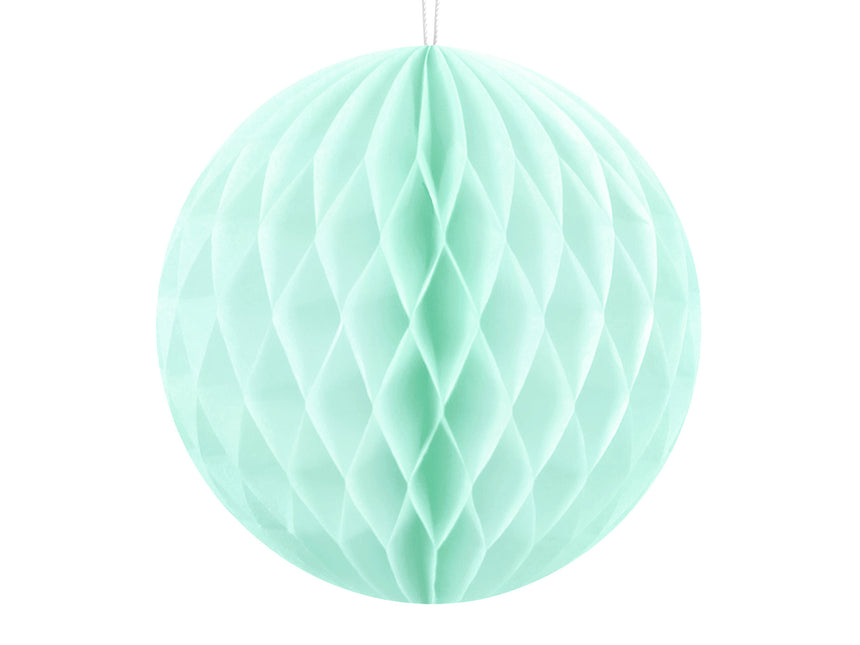 Wabenball Mintgrün 10cm
