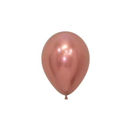 Ballons Reflex Rose Gold 12cm 50Stk