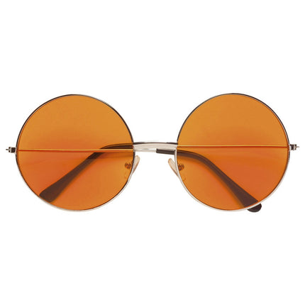 Orange Brille 70er Jahre
