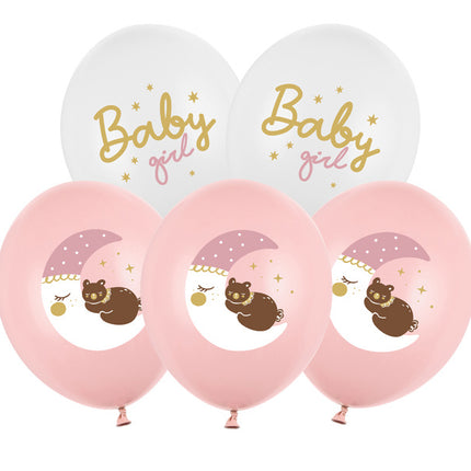 Baby Ballons Rosa 30cm 6Stück