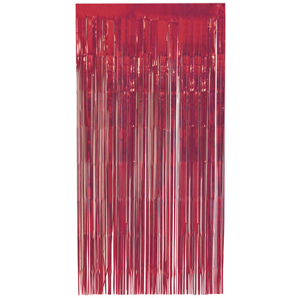 Roter Türvorhang 2m