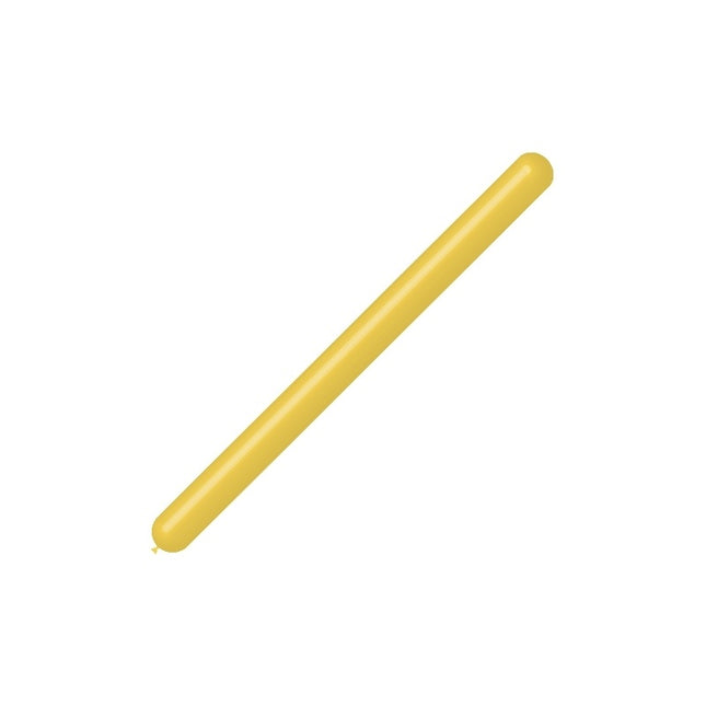 Gelbe Modellierballons 7,5cm 150cm 100Stk