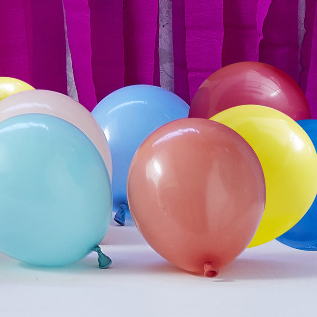 Bunte Ballons Latex 13cm 40Stk