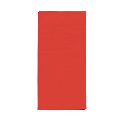 Rotes Tischtuch Papier 1.8m