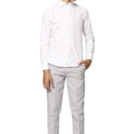 Weißes Hemd Junge Teen <tc>OppoSuits</tc>