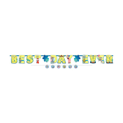 Spongebob Buchstabengirlande Best Day Ever 3.2m