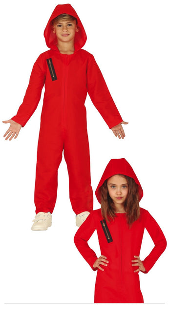 La Casa de Papel Jumpsuit Rot
