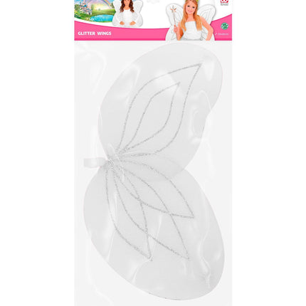 Schmetterling mit weißen Flügeln