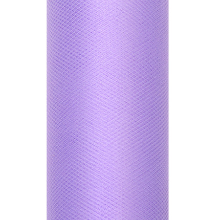 Fliederfarbene Tüllrolle 15cm 9m