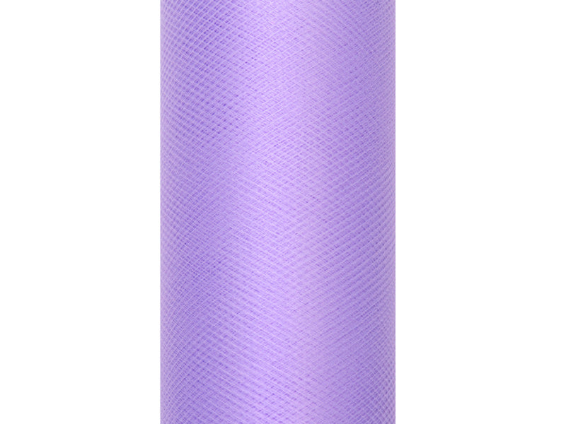 Fliederfarbene Tüllrolle 15cm 9m