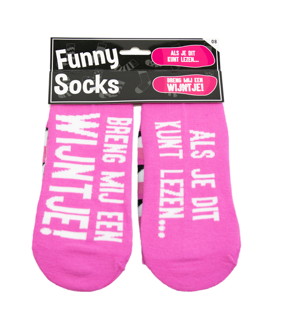 Lustige Socken Wein 1 Paar