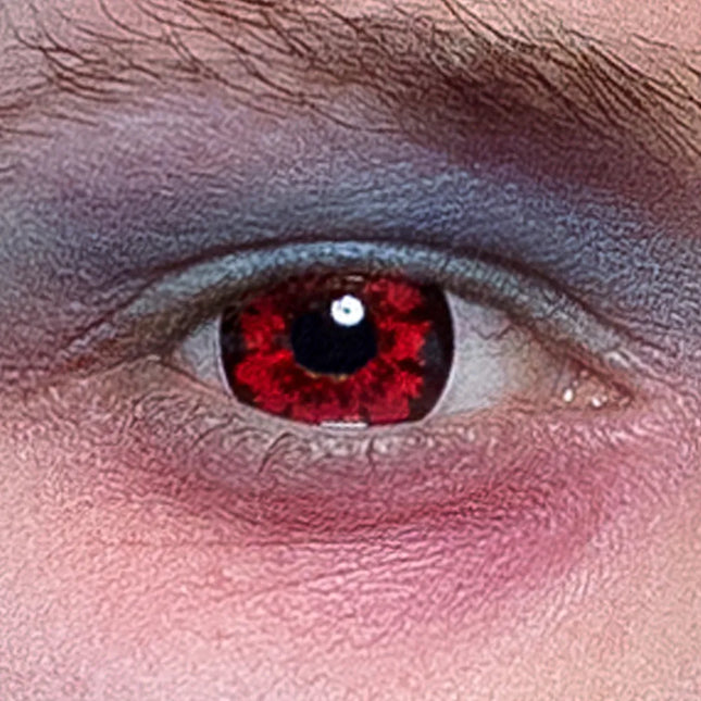Rot Schwarz Farbe Linsen