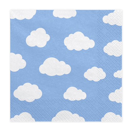 Servietten Wolken 33cm 20Stück