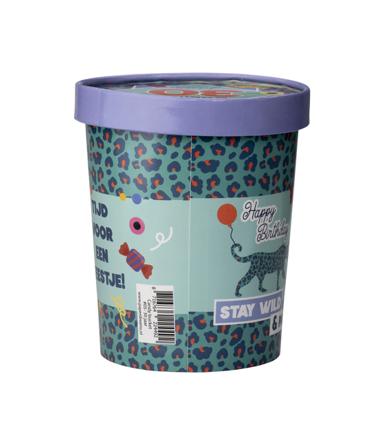 Buntes Bonbon-Tablett 30 Jahre 12cm