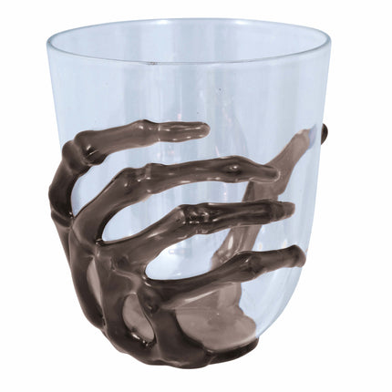 Glas-Skelett-Hand 9,5 cm