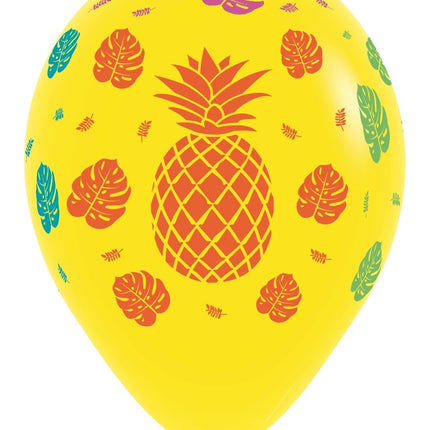 Ballons Tropisch Gelb 30cm 25Stk