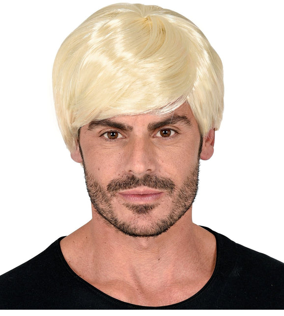 Beige Perücke