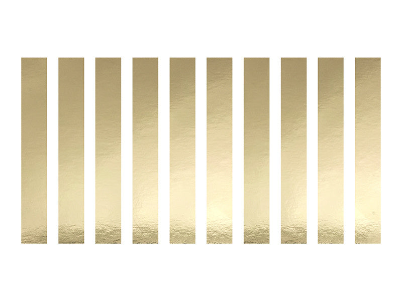 Goldene Serviettenringe 10 Stk.