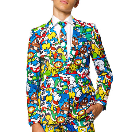 Super Mario Anzug Junge Teen <tc>OppoSuits</tc>