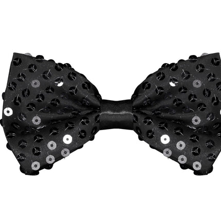 Schwarze Schleife Pailletten