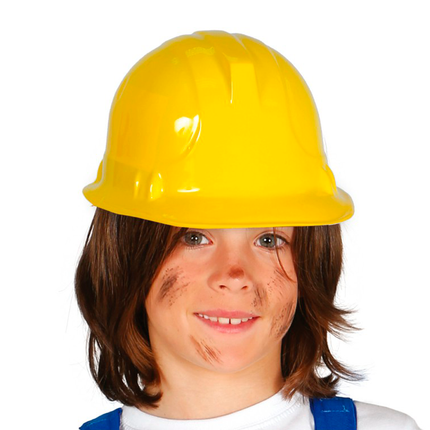 Bauhelm Gelb Kind