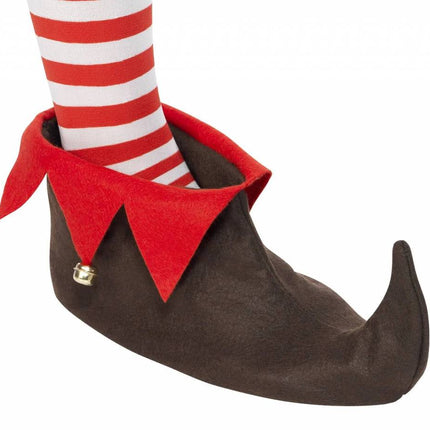 Elfen Schuhe Braun 2Stk