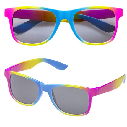 Gelb Blau Rosa Brille